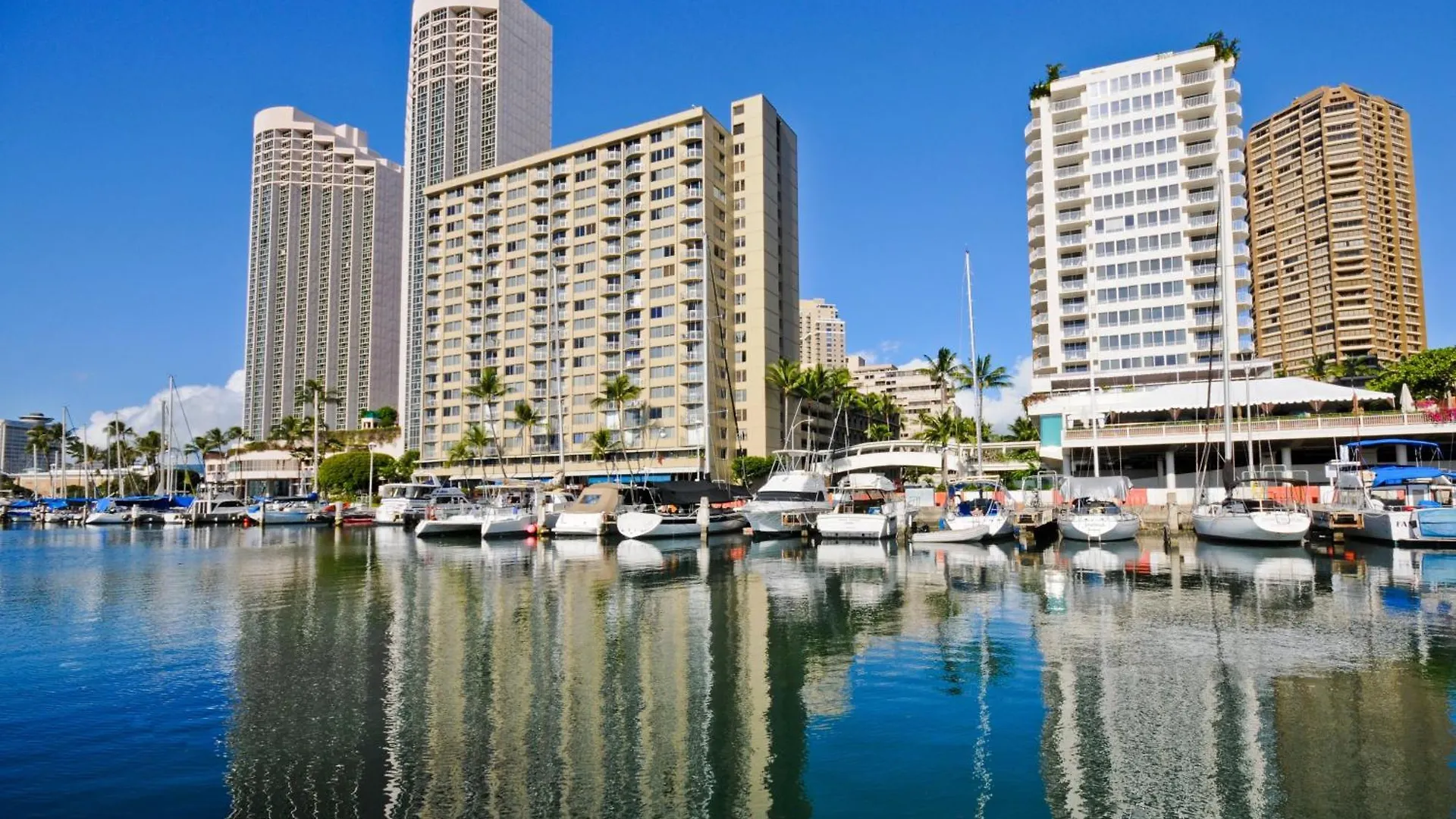 Ilikai Marina 480 Yacht Harbor View 1Br Apartment Honolulu